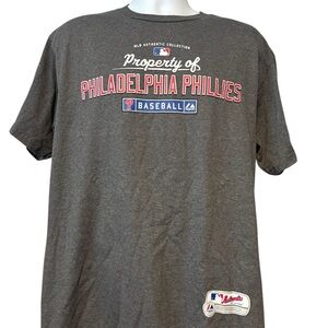Majestic Philadelphia Phillies Charcoal Tee